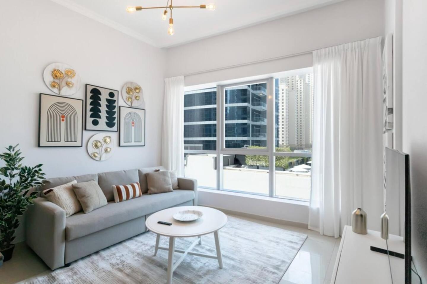 Luxurious 1 Bedroom Apartment In The Dubai Marina! エクステリア 写真